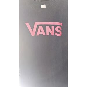 Vans Red and Black Graphic T-Shirt